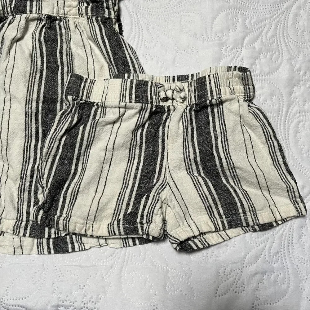 Carter's Striped Gauze Outfit Size 3T